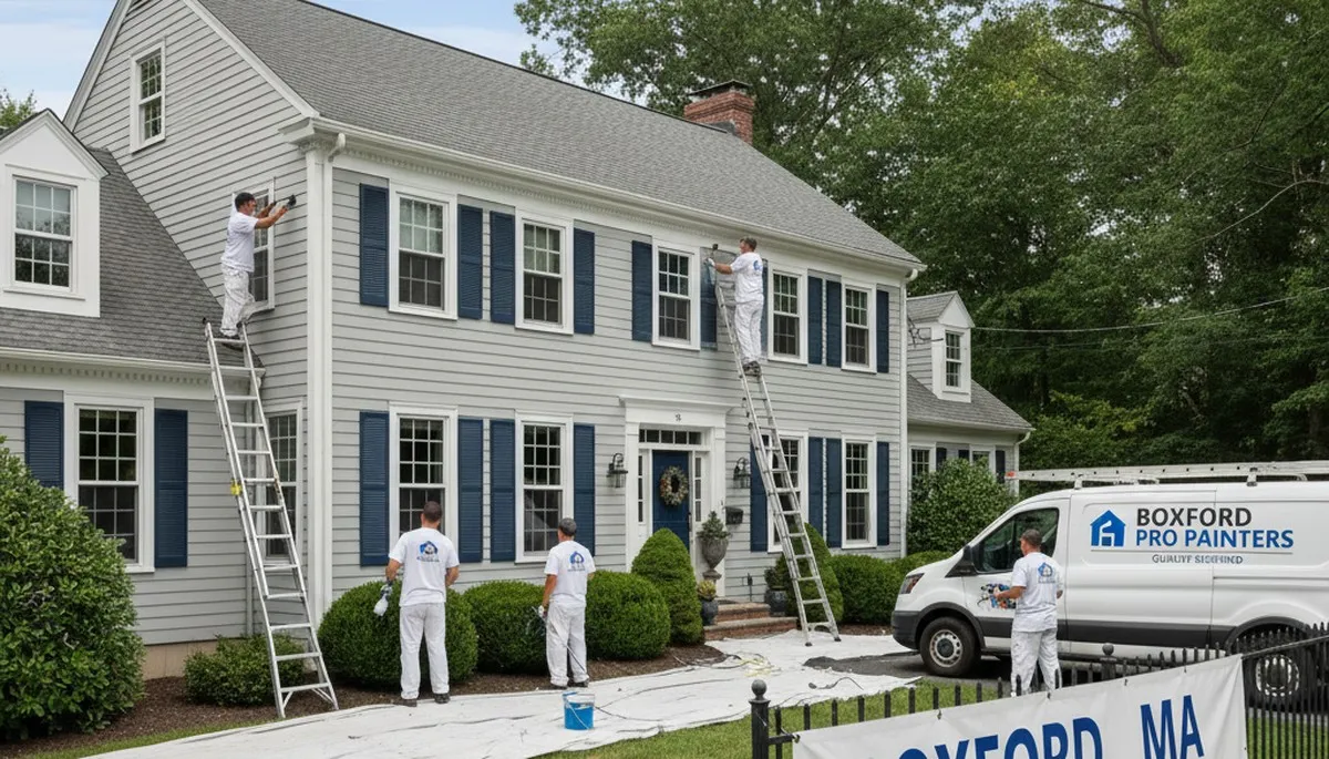 Professional house painting service in Beverly, MA by paintingbeverlyma.com