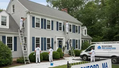 Professional house painting service in Beverly, MA by paintingbeverlyma.com