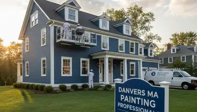 Professional house painting service in Beverly, MA transforming home exteriors with expert painters