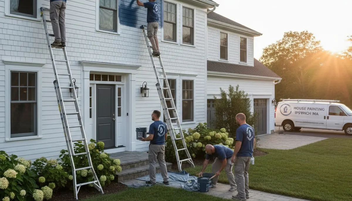 Professional house painting service in Beverly, MA by Painting Beverly MA
