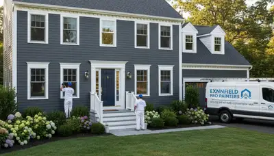 Professional house painting service in Beverly, MA for residential interior and exterior homes