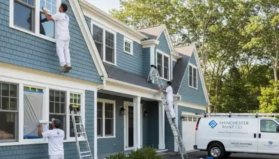 Professional house painting service in Beverly, MA by paintingbeverlyma.com