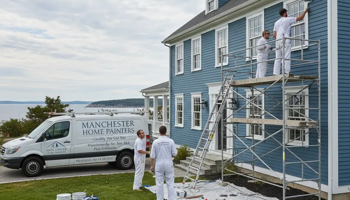 Professional house painting service in Beverly, MA by paintingbeverlyma.com