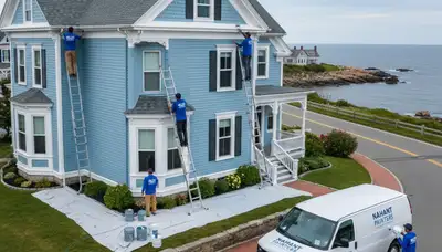 House painting service in Beverly, MA for interior and exterior home painting projects