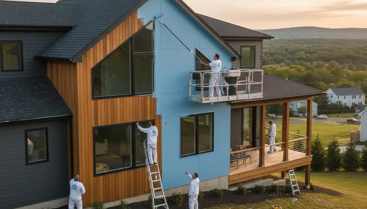 Professional house painting service in Beverly, MA for exterior home painting projects