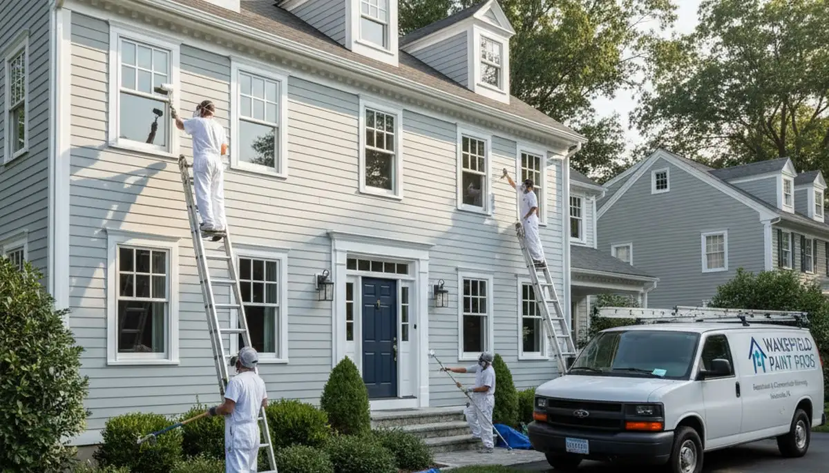 Professional house painting service in Beverly, MA by PaintingBeverlyMA.com