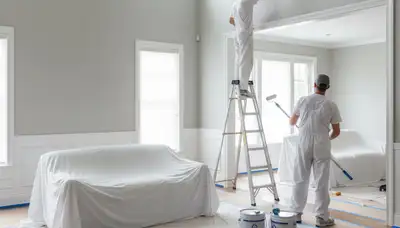 Professional interior house painting in Beverly, MA by expert painters with quality finishes